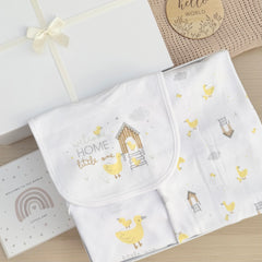 Unisex Baby Gifts (7 Items) Welcome Home- New Baby Gifts