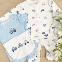 Baby Boy Gift Hamper (7 Items)  Cars New Baby Gift