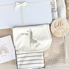 New Baby Hamper (7 Items) Dream Big New Baby Gift Set
