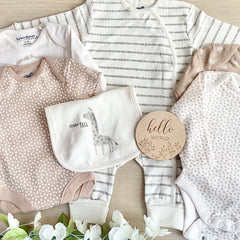 New Baby Hamper (7 Items) Dream Big New Baby Gift Set