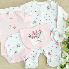 Baby Girl Gift Hamper (7 Items) - Love Baby Gift