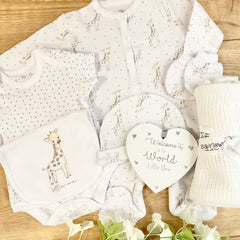 Unisex Baby Gifts (7 Items) Little One New Baby Gifts