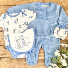 Baby Boy Baby Gift Hamper  (7 Items)  You are Loved  New Baby Gift