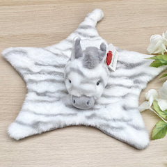 New Baby Gifts -  Zebra comforter & Rattle New Baby Gift Set