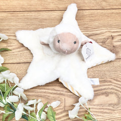 New Baby Gifts - Little Lamb comforter & Rattle New Baby Gift Set