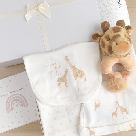 Unisex Baby Gifts (7 Items) Dream Big Little One New Baby Gifts