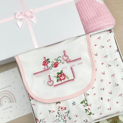 Baby Girl Gift Hamper (7 Items) - Pretty Petal  New Baby Gift