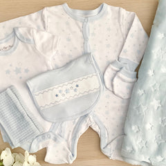 Baby Boy Baby Gift Hamper (7 Items) Little Star New Baby Gifts