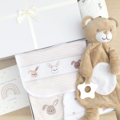 Unisex Baby Gifts (7 Items)  Bunny and Bear New Baby Gifts