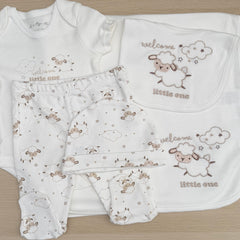 Unisex Baby Gifts 6 Items) Little Lamb  New Baby Gifts