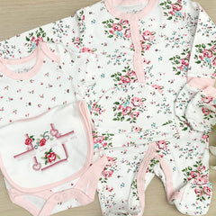 Baby Girl Gift Hamper (7 Items) - Pretty Petal  New Baby Gift