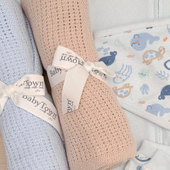 New Baby Boy Baby Gift Hamper ( 7 Items) Sea Life New Baby Gift