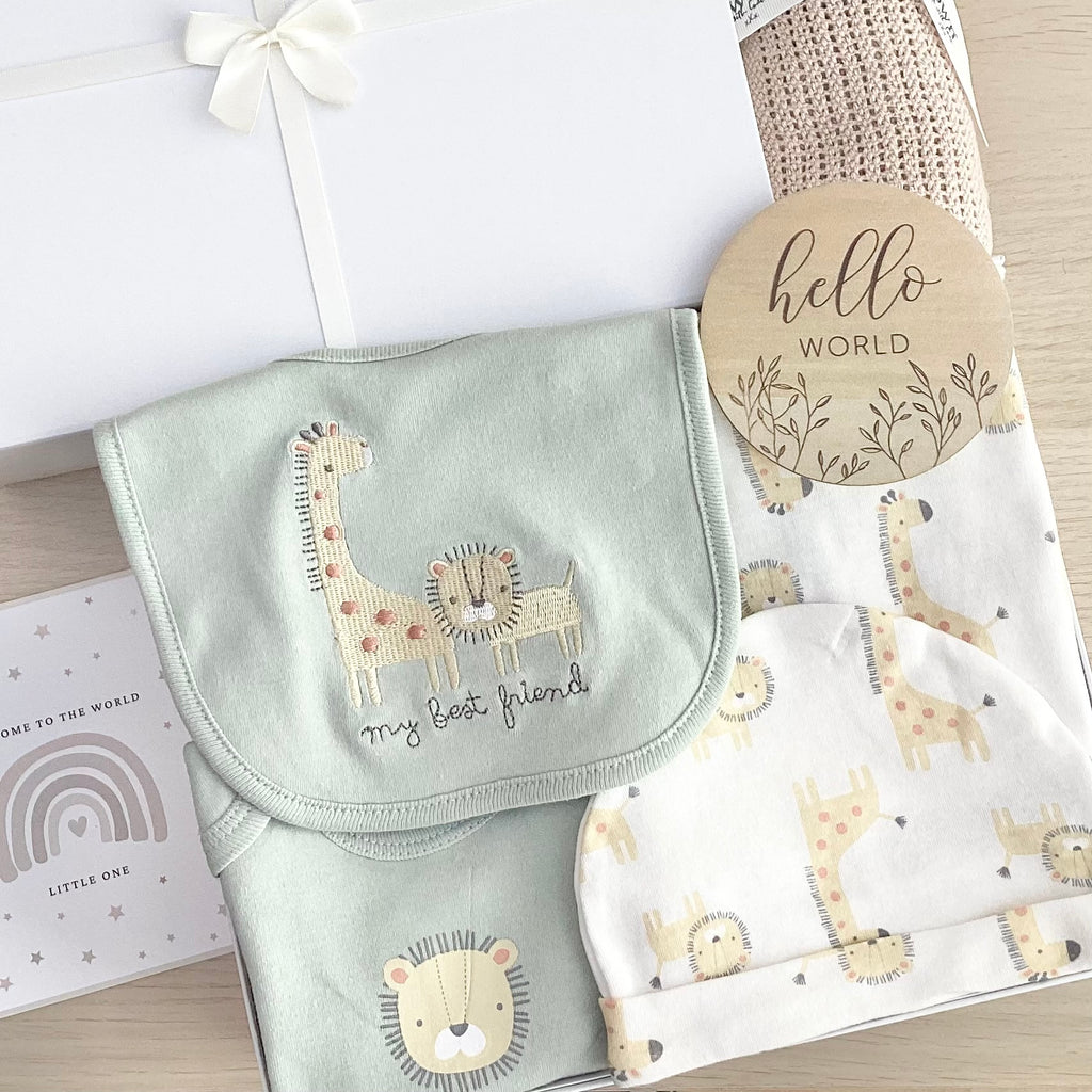 Unisex Baby Gifts (7 Items) Best Friends - New Baby Gifts