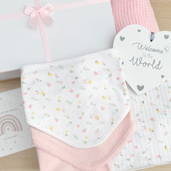 Baby Girl Gift Hamper (7 Items) - Meadow New Baby Gifts