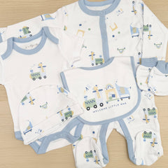 Baby Boy Gift Hamper (7 Items) Let's Go New Baby Gift