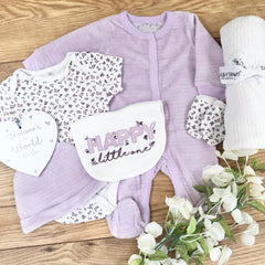 Baby Girl Gift Hamper (7 Items) - Happy Little One  New Baby Gift