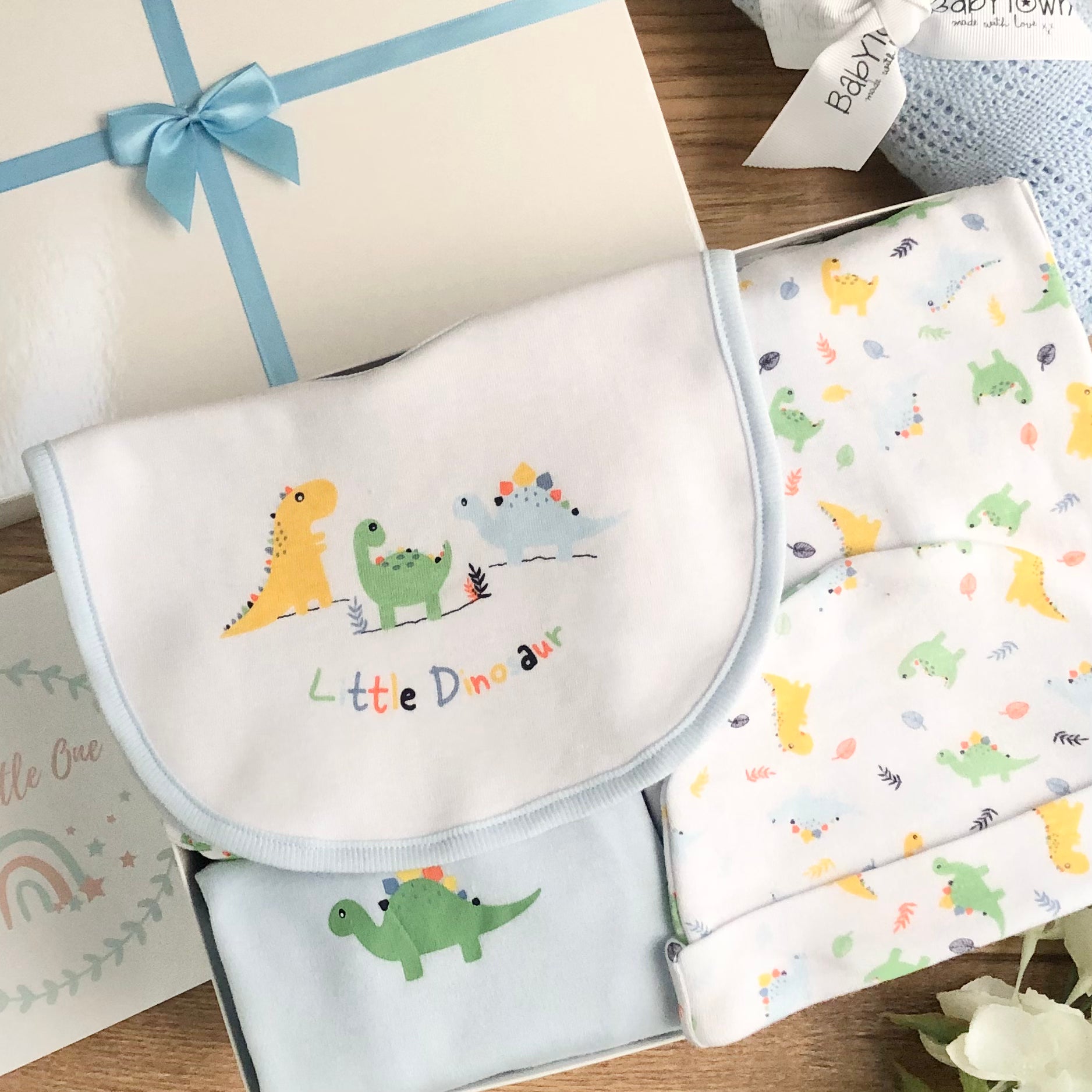 Baby Boy Baby Gifts 7 Items Cute a saurus New Baby Gifts