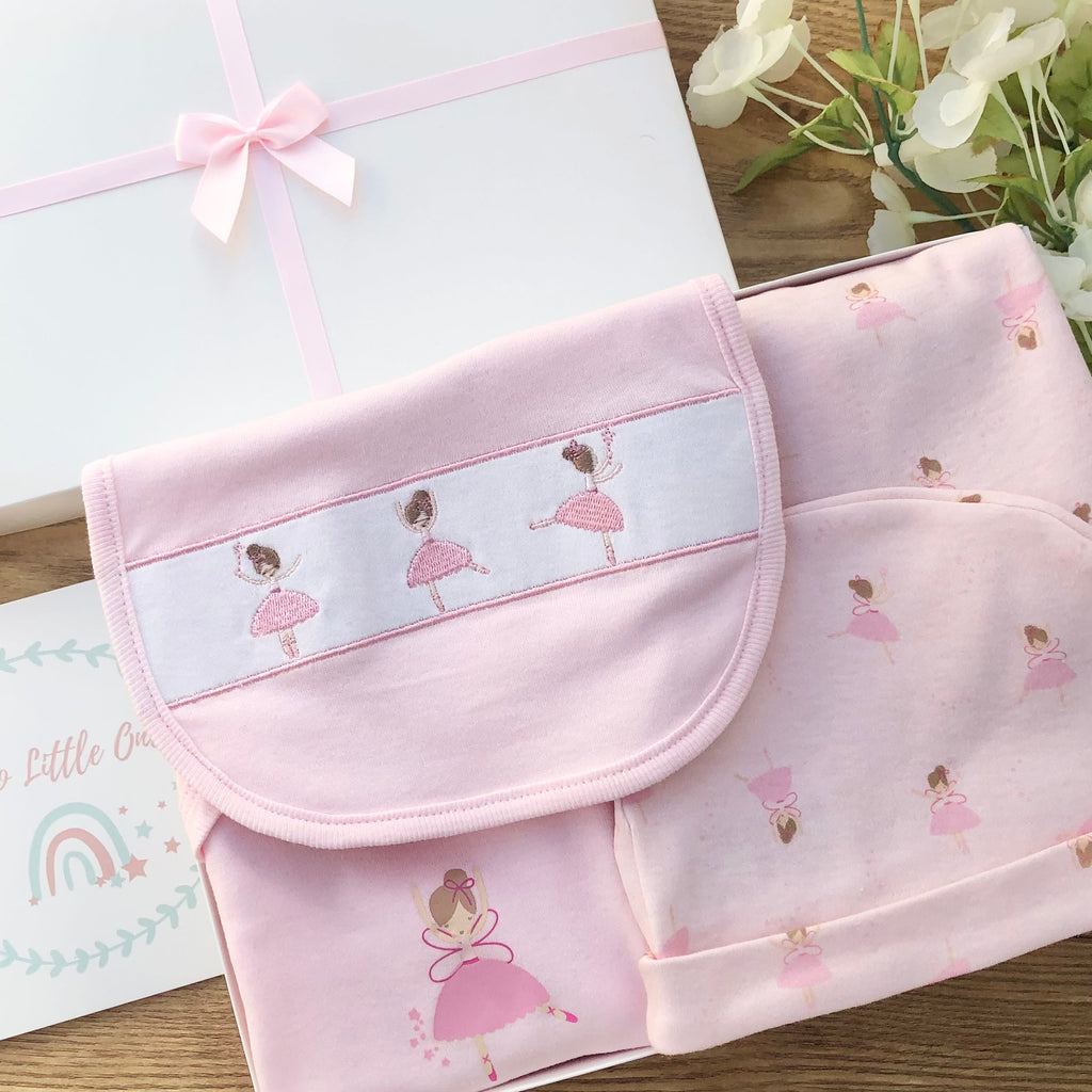 Baby Girl Gifts (7 Items) -  Beautiful Ballerina Baby Girl Gifts